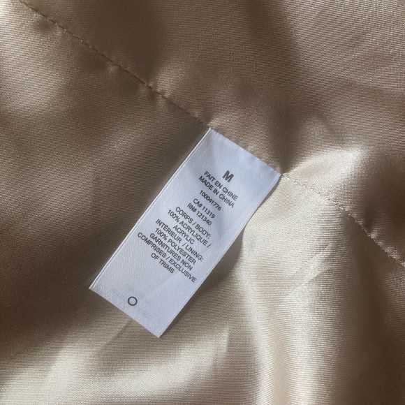 Beige Dynamite Faux Fur Vest Size M - Picture 3 of 7